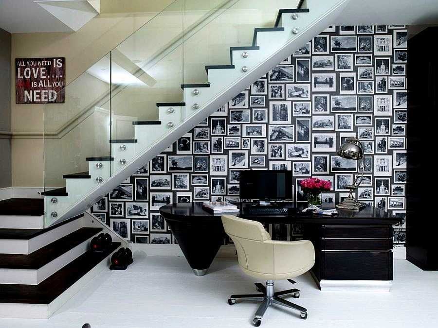 Офис Черно Белое Фото