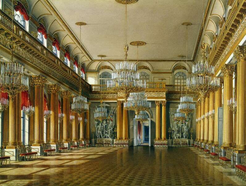 Гербовый зал в Зимнем дворце