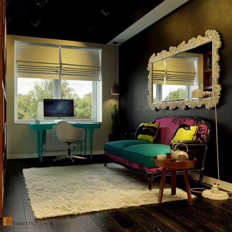 Домашний кабинет в стиле поп-арт