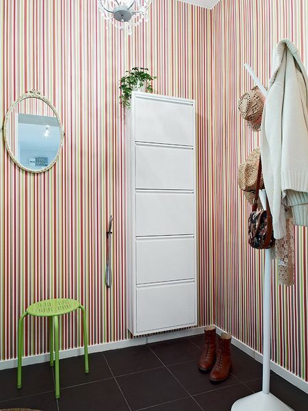 Striped Interiors | Полоски в интерьере